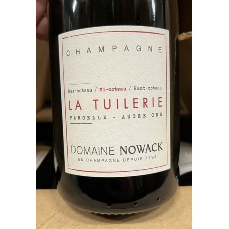 Flavien Nowack Champagne Extra Brut Blanc de Blancs La Tuilerie 2015