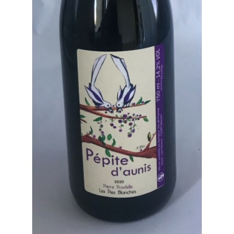 Domaine Les Pies Blanches Vin de France rouge Pépites d'Aunis 2020