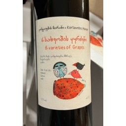 Tamuna & Kortavebis Marani Vin de Table rosé de Géorgie 6 Varieties of Grapes 2019