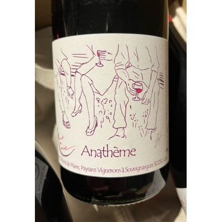 Domaine Mont de Marie Vin de France rouge Anathème 2025
