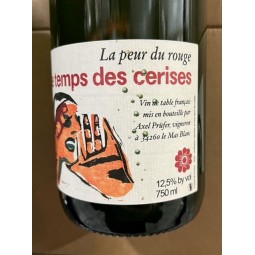 Le Temps des Cerises Vin de France blanc pet nat La Peur du Rouge 2020
