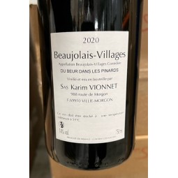 Karim Vionnet Beaujolais-Villages Du Beur dans les Pinards 2020