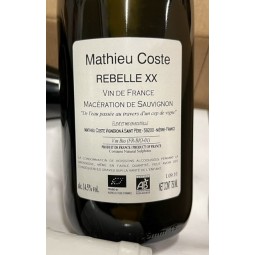 Domaine Bio Coste Vin de France blanc Rebelle 2020