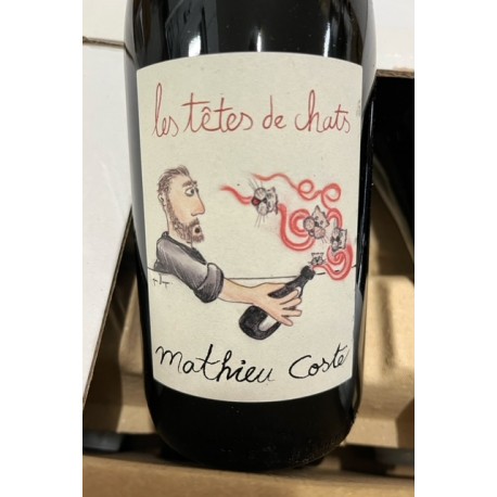 Domaine Bio Coste Vin de France rouge Têtes de Chats 2017