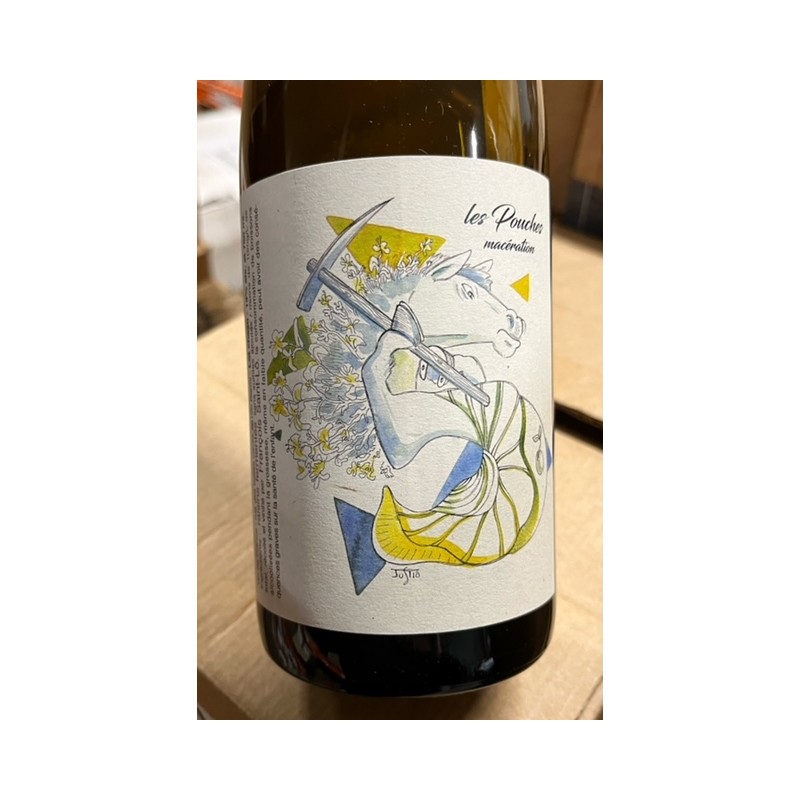 François SaintLô Vin de France blanc Les Pouches Macération 2020