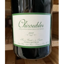 Jules Métras Chiroubles Vieilles Vignes 2020 magnum