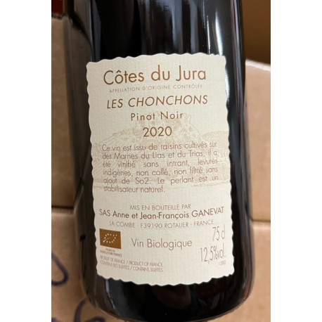 Anne & Jean-François Ganevat Côtes du Jura Pinot Noir Les Chonchons 2020