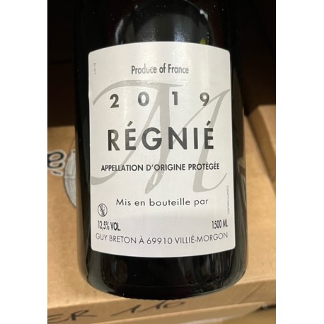 Domaine Guy Breton Régnié 2019 magnum