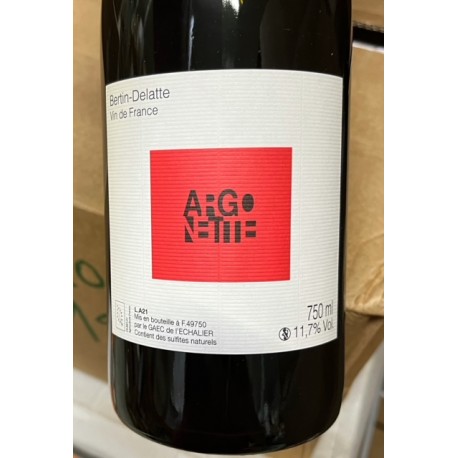 Domaine Bertin-Delatte Vin de France rouge Argonette 2021