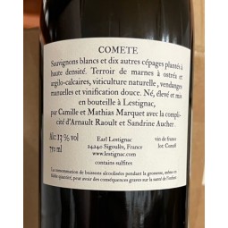 Château Lestignac Vin de France blanc La Comète 2018