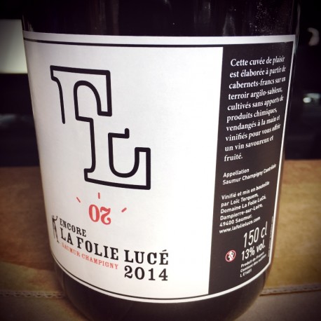 La Folie Lucé Saumur Champigny Encore 2014 Magnum La Folie Lucé Saumur Champigny Encore 2014 Magnum