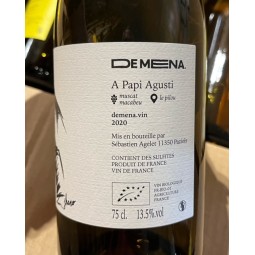 De Mena Vin de France blanc Agusti 2020