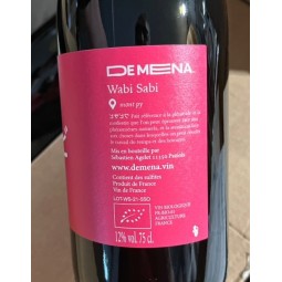 De Mena Vin de France rouge Wabi Sabi 2021
