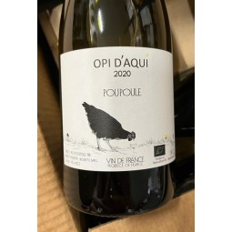 Opi d'Aqui Vin de France blanc Poupoule 2020
