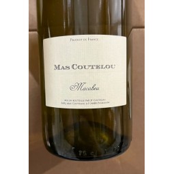 Jean-François Coutelou Vin de France blanc Macabeu B5 2021