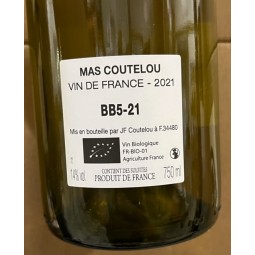 Jean-François Coutelou Vin de France blanc Macabeu B5 2021