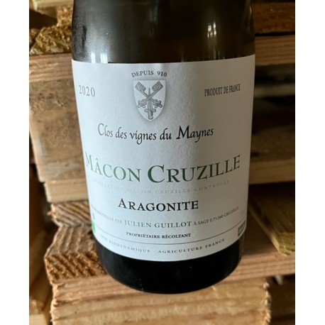 Les Vignes du Maynes Mâcon-Cruzille blanc Aragonite 2020