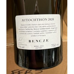 István Bencze Vin blanc de Hongrie Autochton 2020
