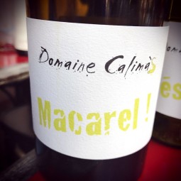 Domaine Calimas Vin de France blanc Macarel 2015