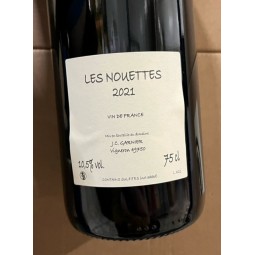 Jean-Christophe Garnier Vin de France rouge Les Nouettes 2021