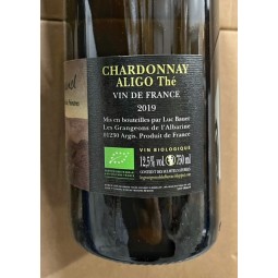 Les Grangeons de l'Albarine Vin de France blanc Chardonnay Aligo Thé Combernand 2019