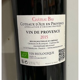 Château Bas Côtes de Provence Pierres du Sud 2015