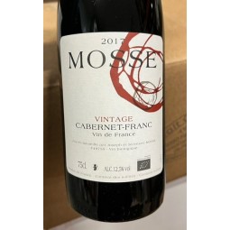 Domaine Mosse Vin de France rouge Cabernet Franc Vintage 2017
