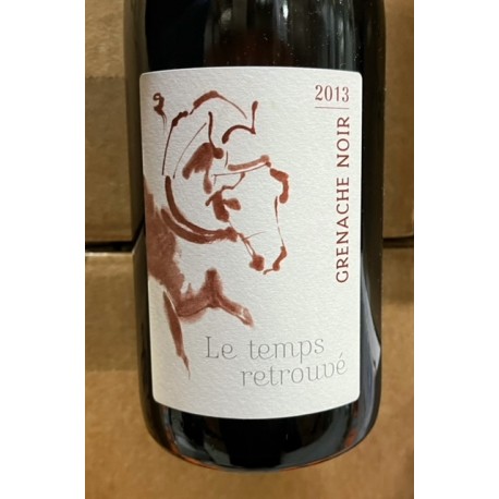 Domaine Le Temps Retrouvé Vin de France rouge Grenache Noir des Albères 2013 Magnum