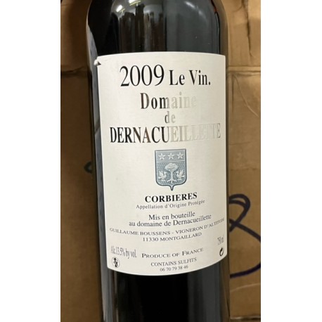 Domaine de Dernacueillette Corbières Le Vin 2009