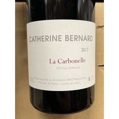 Catherine Bernard IGP Pays de l'Hérault La Carbonelle 2017