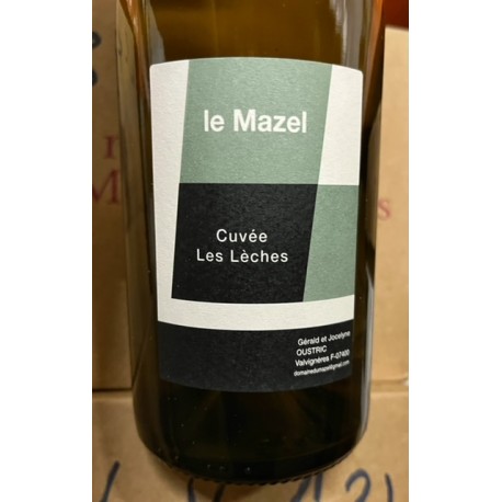 Domaine du Mazel Vin de France blanc Les Lèches 2021