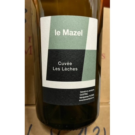 Domaine du Mazel Vin de France blanc Les Lèches 2024 magnum