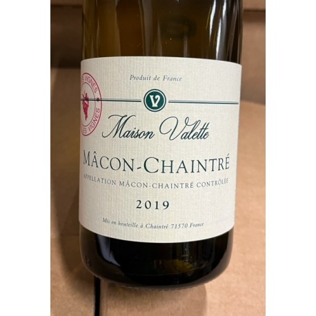 Maison Valette Mâcon-Chaîntré Vieilles Vignes 2019