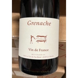 Clos du Tue Boeuf Vin de France rouge Grenache 2021