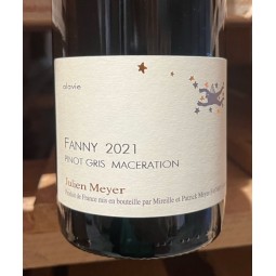 Domaine Julien Meyer Vin de France blanc Pinot Gris Macération Fanny 2021