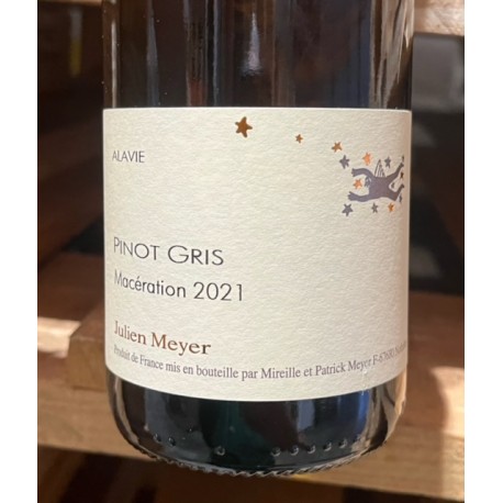 Domaine Julien Meyer Vin de France blanc Pinot Gris Macération 2021