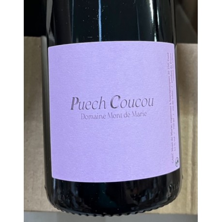 Domaine Mont de Marie Vin de France rouge Puech Coucou 2021