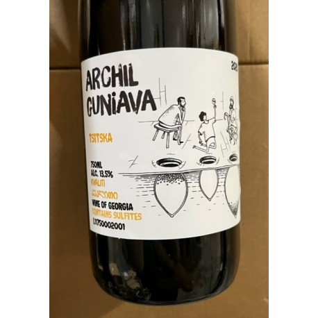 Archil Guniava Vin de Table blanc de Géorgie Tsitska 2020