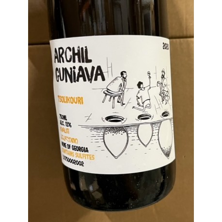 Archil Guniava Vin de Table blanc de géorgie Tsolikouri 2020