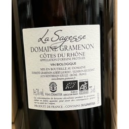 Domaine Gramenon Côtes du Rhône La Sagesse 2021