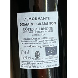 Domaine Gramenon Côtes du Rhône L'Emouvante 2021
