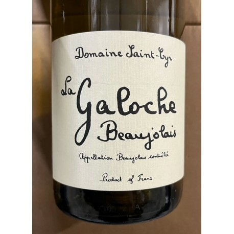 Domaine Saint Cyr Beaujolais blanc La Galoche 2021