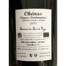Domaine Saint Cyr Chénas Les Blémonts Vignes Centenaires 2015 Magnum