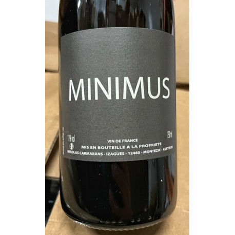 Nicolas Carmarans Vin de France rouge Minimus 2022