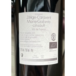 Zélige-Caravent Vin de France rouge Marie-Galante 2018