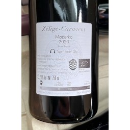 Zélige-Caravent Vin de France rouge Mazurka 2020
