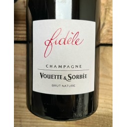 Domaine Vouette & Sorbée Champagne Brut Nature Blanc de Noirs Fidèle (R. 19, D. 01/12/21) magnum