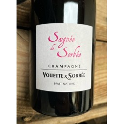 Domaine Vouette & Sorbée Champagne Brut Nature rosé Saignée de Sorbée (R. 19 D. 25/03/22)