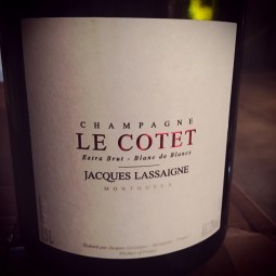 Jacques Lassaigne Champagne Extra Brut Blanc de Blancs Le Cotet magnum