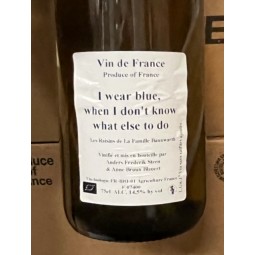 Anders Frederik Steen & Anne Bruun Blauert Vin de France blanc I wear Blue, if I don't know what else to do 2017